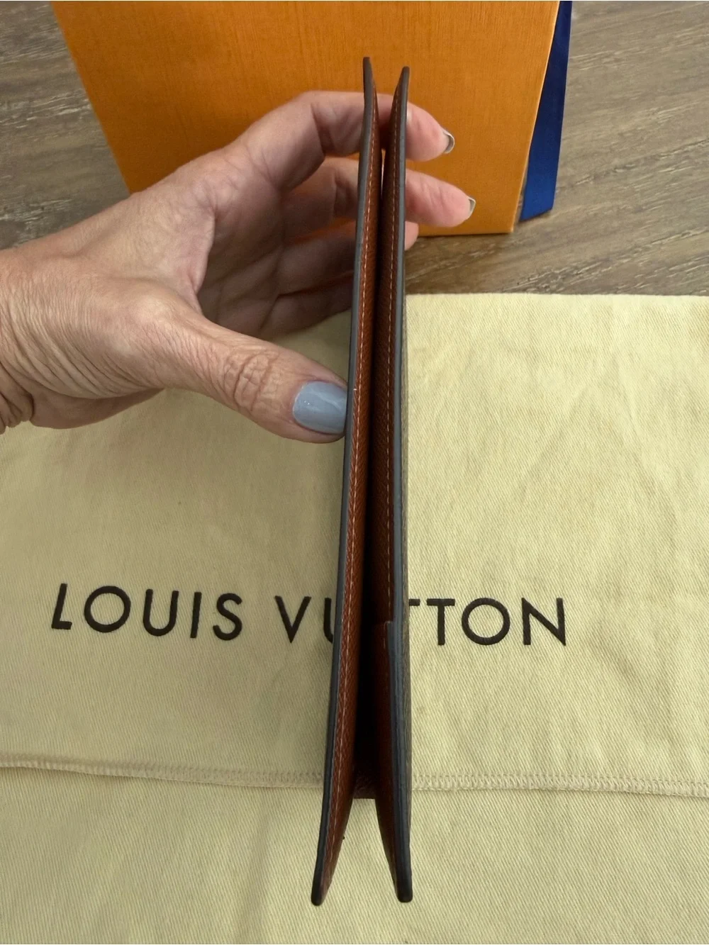 Louis Vuitton Vintage Checkbook / Long Wallet